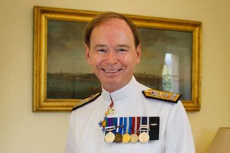Dl Vice Admiral Sir David Steel Kbe
