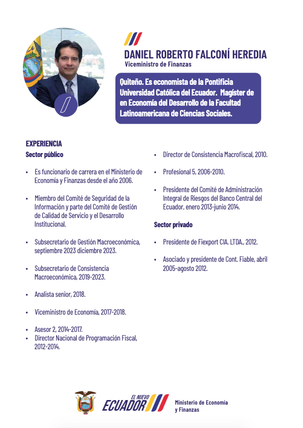Daniel Roberto Falconí Heredia