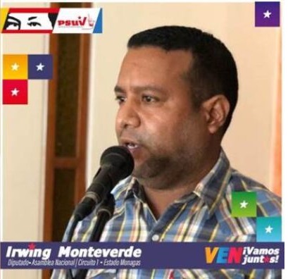 Irwing Manuel Monteverde Irazabal